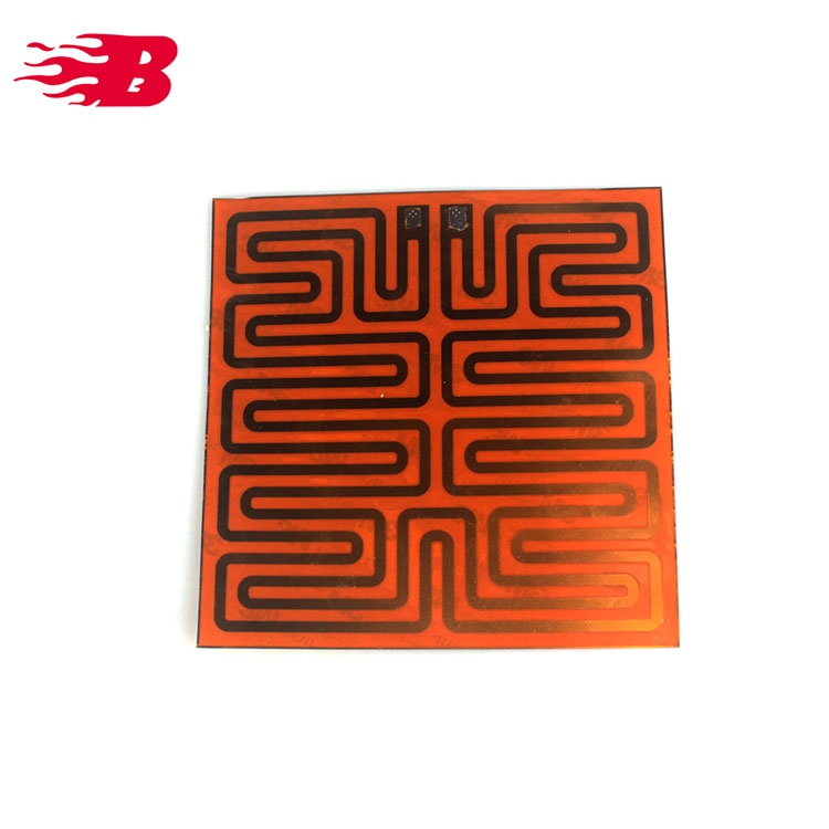 3M adhesive flexible 24V Kapton heater / PI electronic polyimide heating film