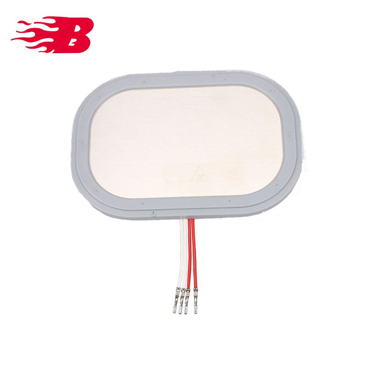 24v 12v 120v 220v 200 degree Industrial flexible silicone rubber heating pad plate heater with thermostat Bipap Heater Covid 19