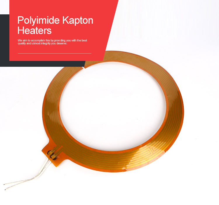 Flexible Lightweight Thin Polyimide Film Heater