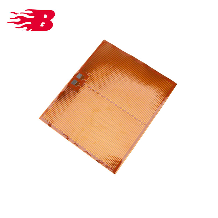 Customized Designd Flexible Kapton Polyimide Heater Thin Film Foil Heating Element Electric Polyimide Heating Flexible Band
