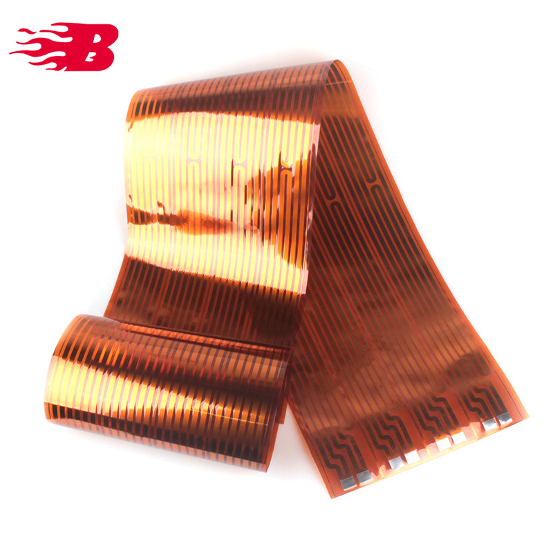 Heating Fittings Customized Pedestal Pan Polyimide Heating Kapton Polyimide Pet/Pi Film Heater/Polyimide Film Heater
