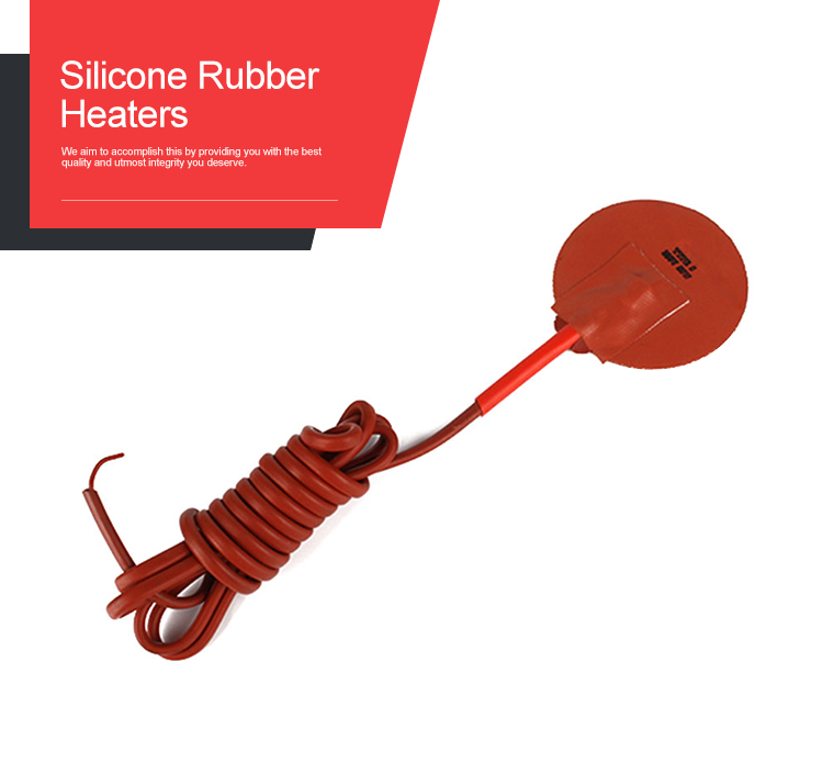 Electric Custom Flexible Silicone Rubber Surface Heater