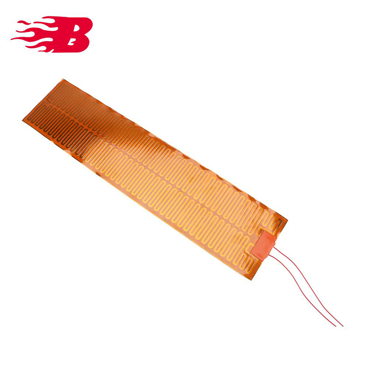 Medical Devices Flat Flexible Heaters Plates Electric 12v Thin Kapton Polyimide Film Strip Heater
