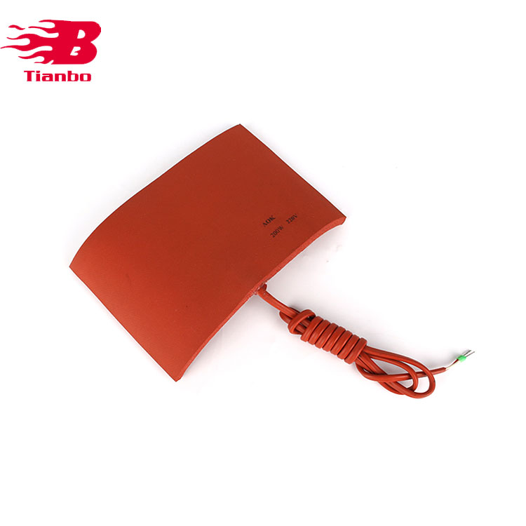 Resistance Silicone Rubber Heater Heating Element Plate Sheet Flat Pad forMug Press Heating Pad