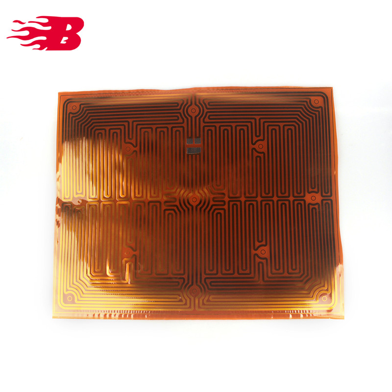 220V 12V Adhesiven Polyimide Thin Film PI Heater Flexible Heating Pad